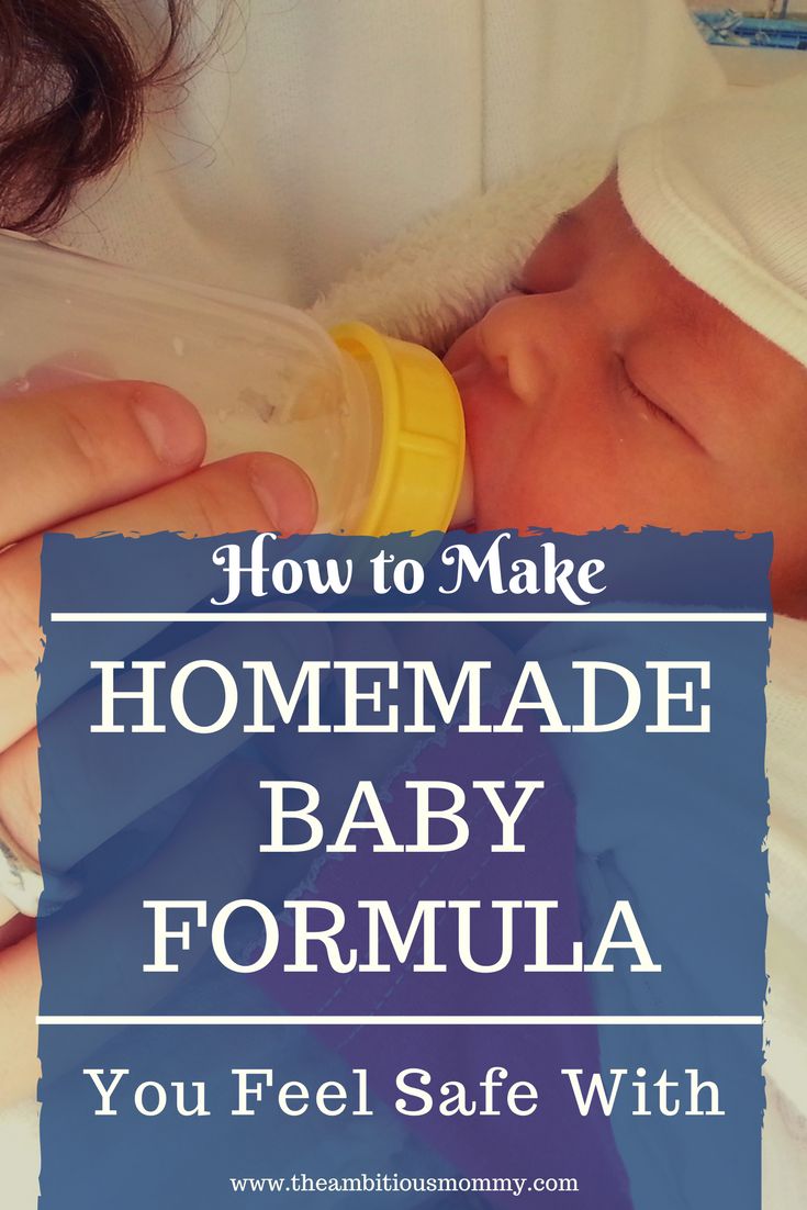 How to Make Homemade Baby Formula You Feel Safe With ~ The Ambitious ...