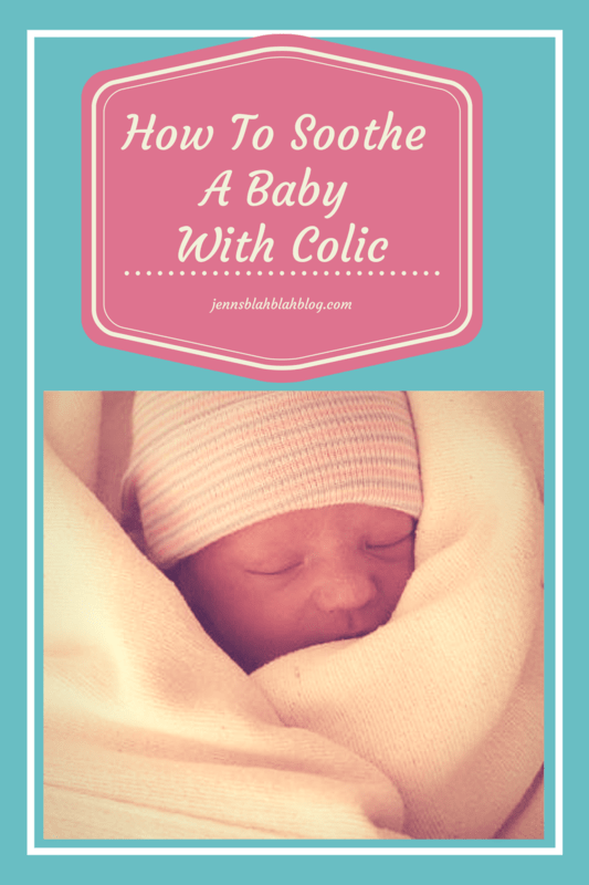 How To Soothe A Baby With Colic
