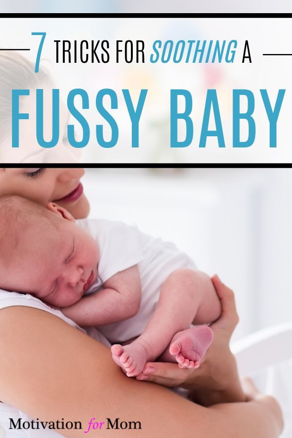 How To Soothe A Fussy Baby