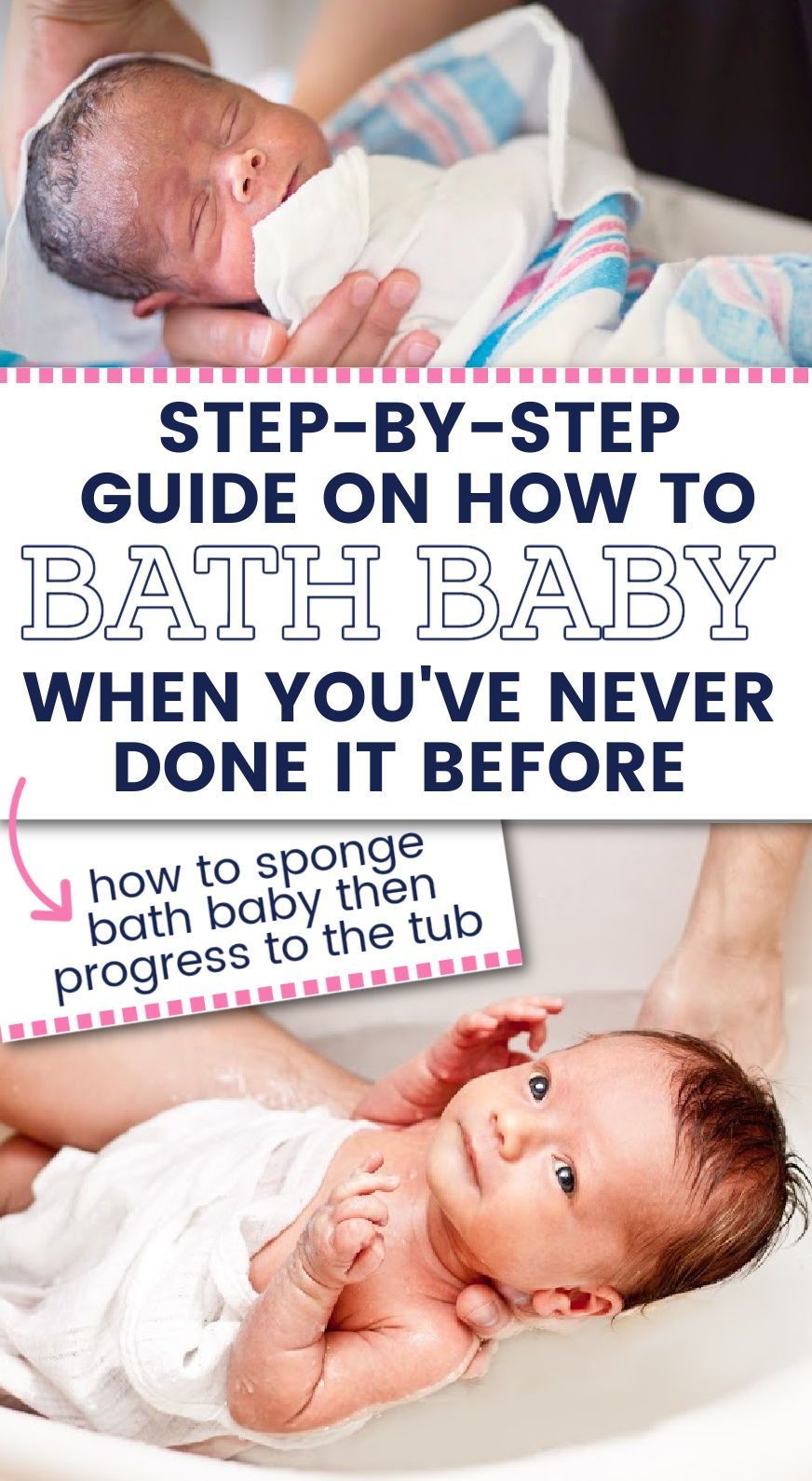 How to sponge bathe a newborn with umbilical cord ...