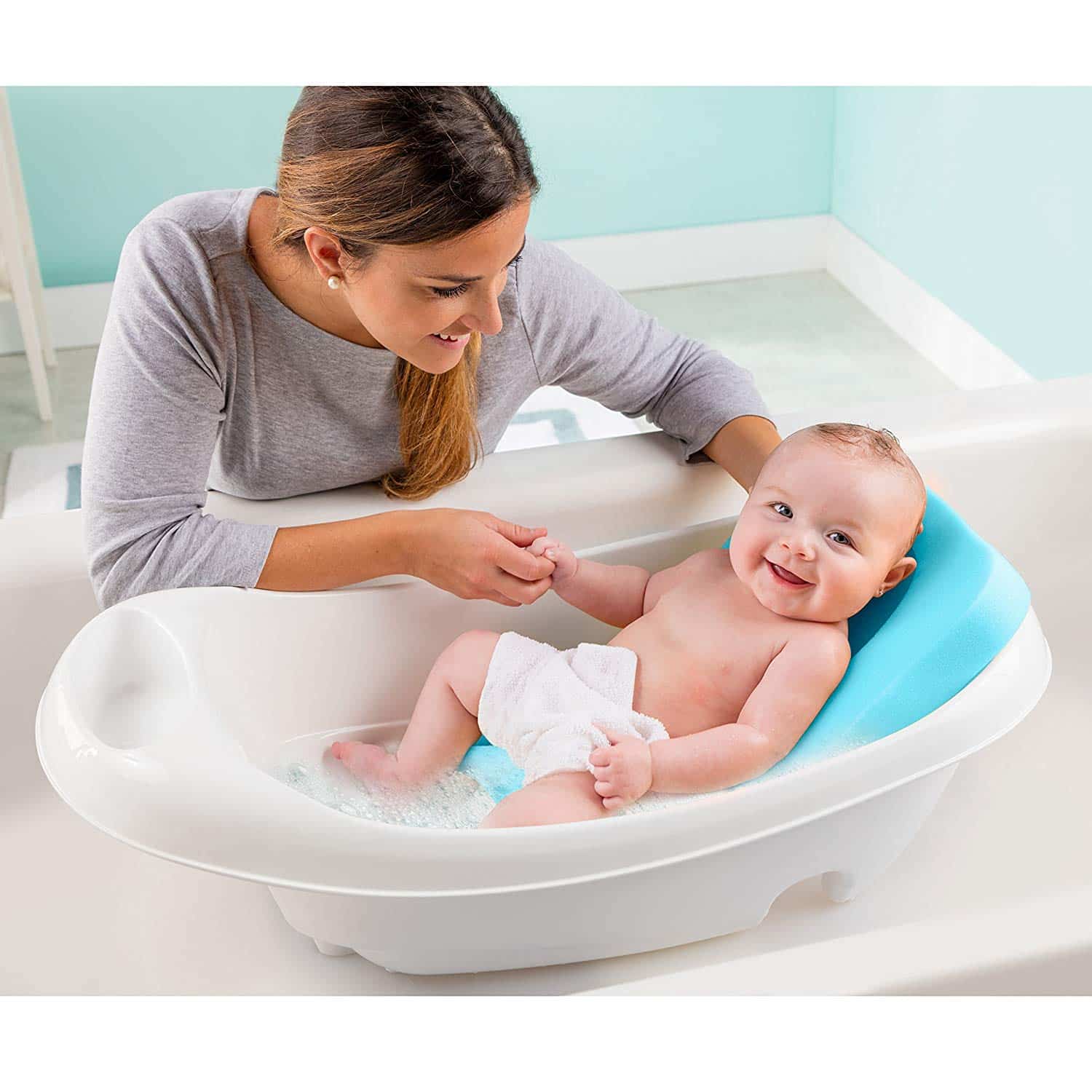 How To Use Fisher Price Baby Bath Tub / Fisher