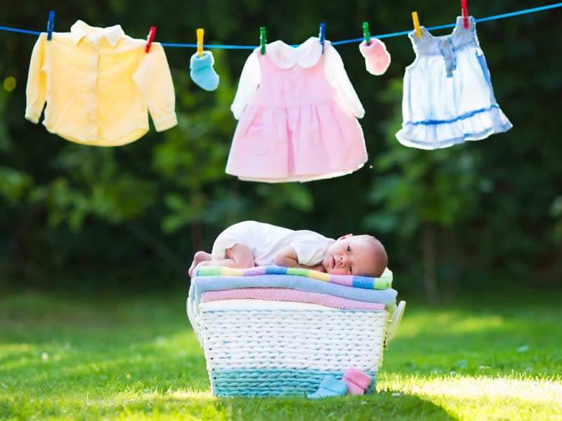 How To Wash Baby Clothes Safely