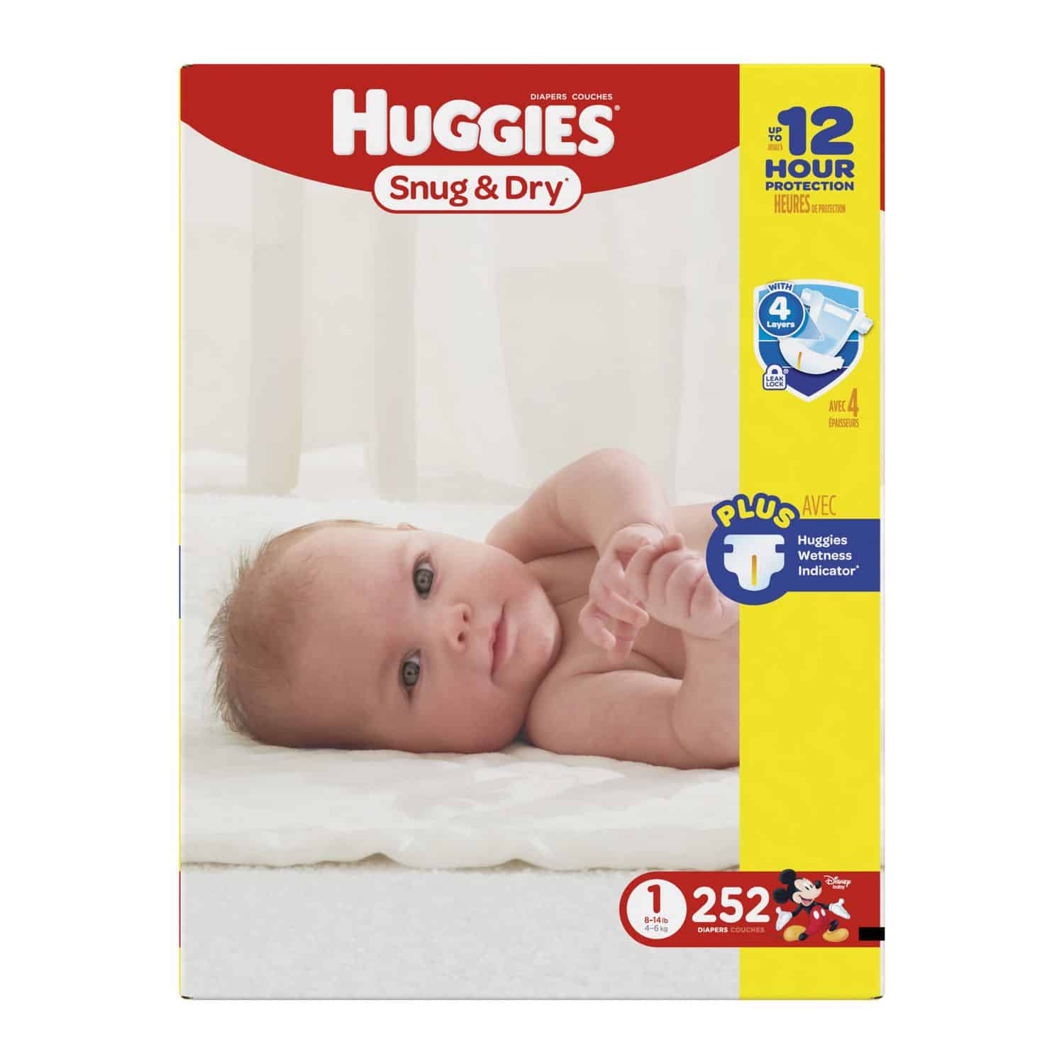 Huggies Snug &  Dry Diapers, Economy Pack