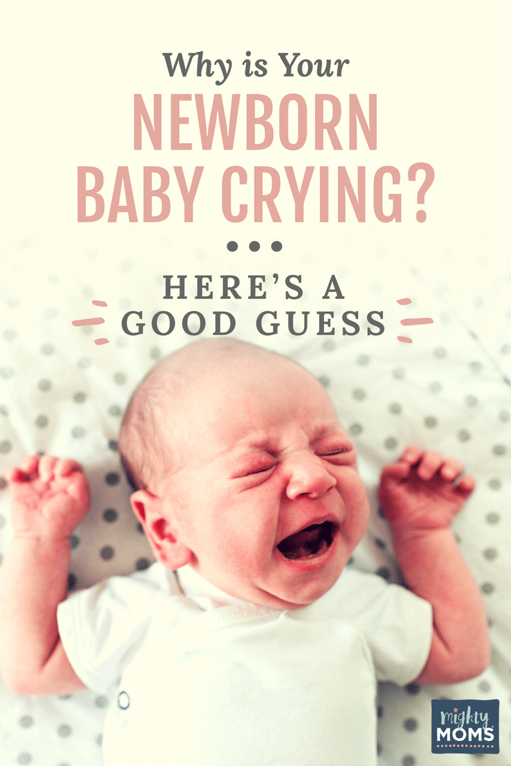 Is your newborn baby crying all the time? Here
