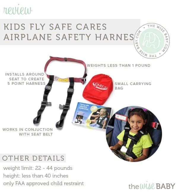Kids Fly Safe CARES Airplane Safety Harness review  The Wise Baby ...