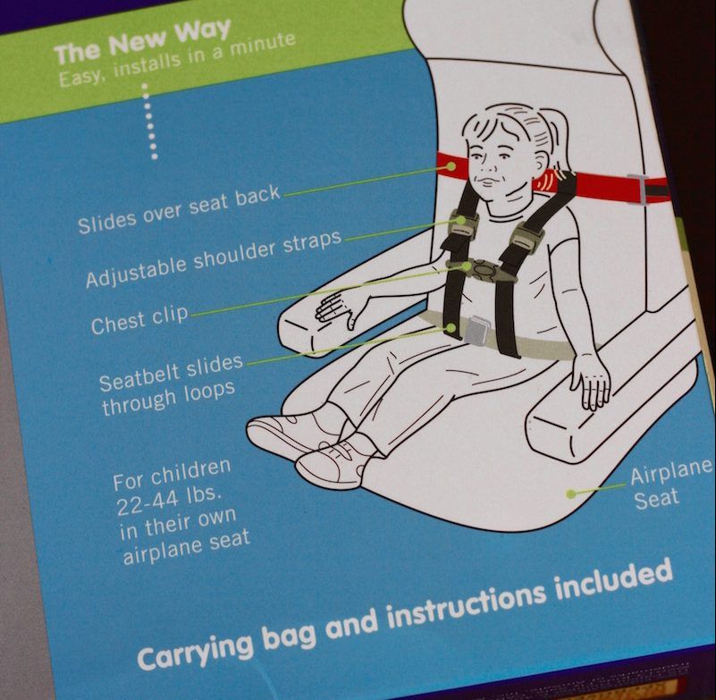 Kids Fly Safe with a CARES Harness