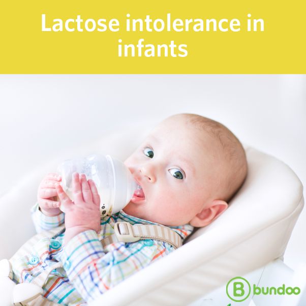 Lactose intolerance in infants