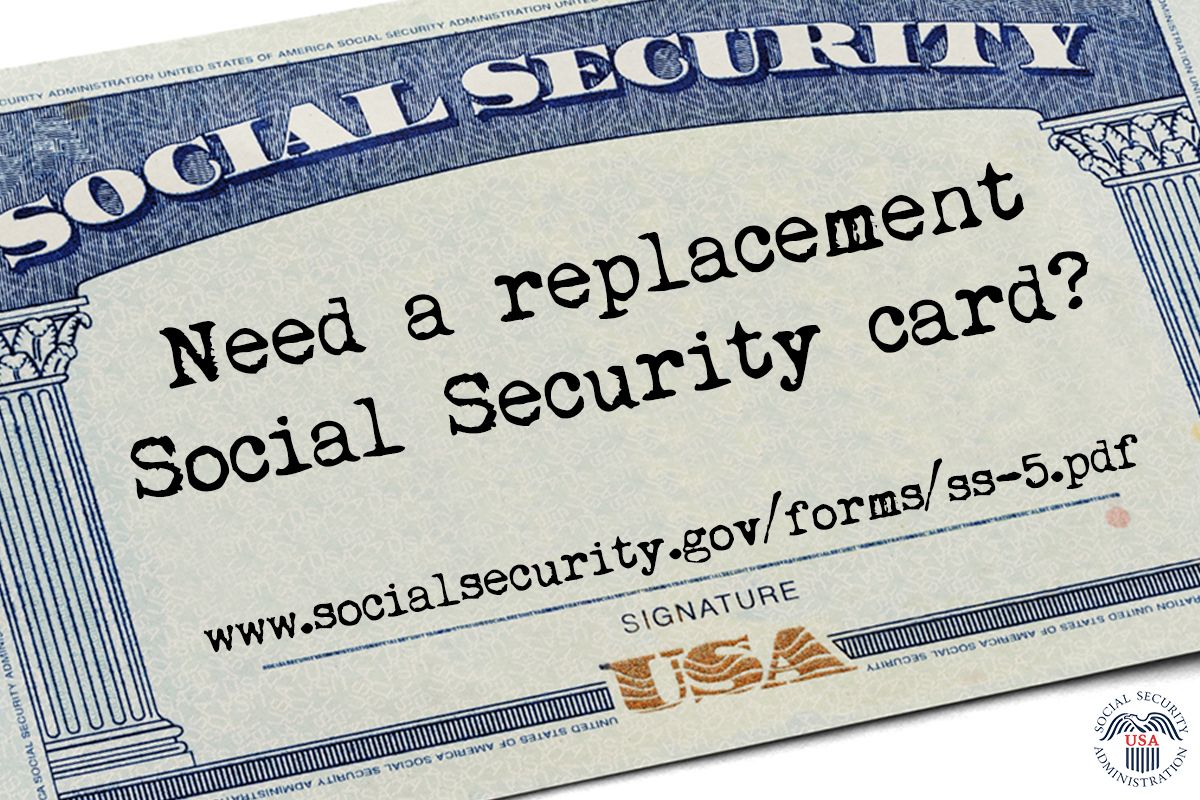 Lost? Stolen? Need to replace #SocialSecurity card? You may not need to ...
