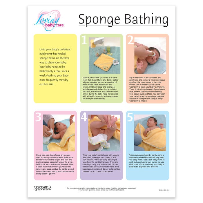 Loving Baby Care: Sponge Bath Tear Pad