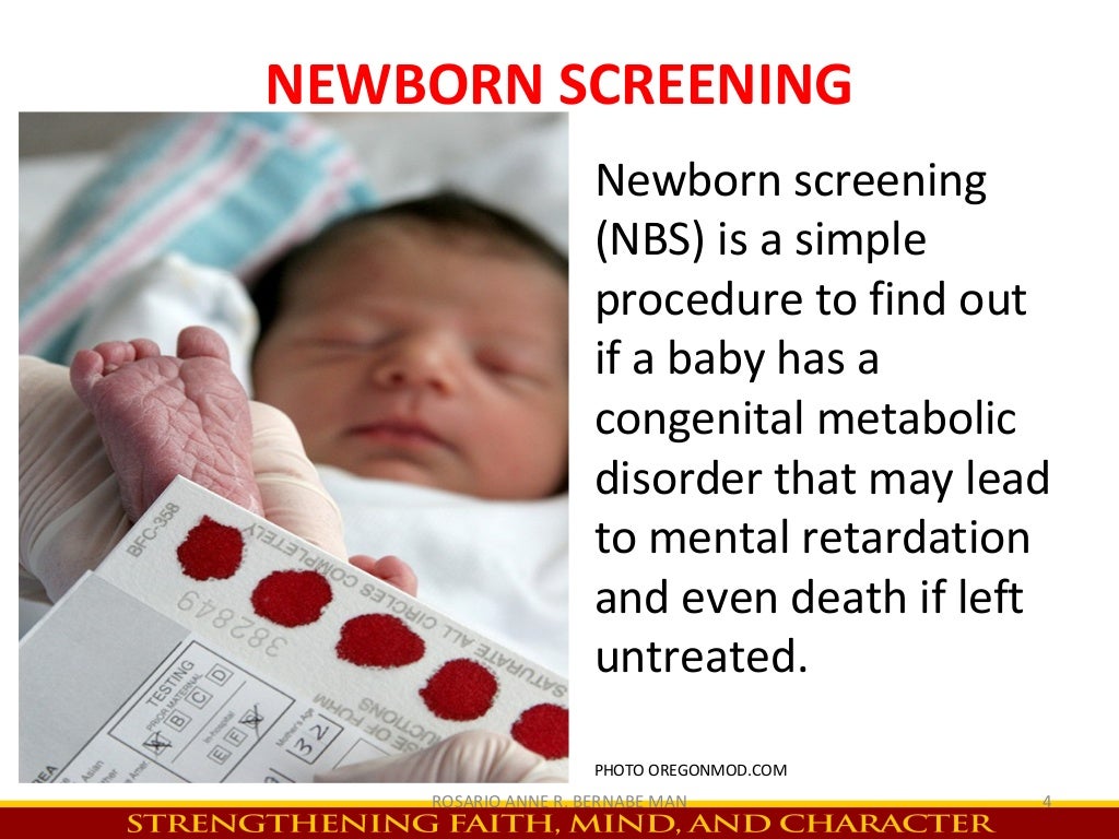 Newborn Screening updated