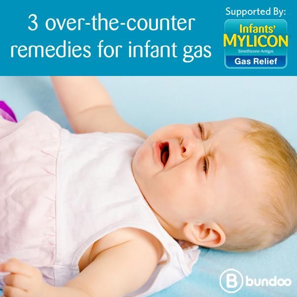 OTC remedies for a gassy baby