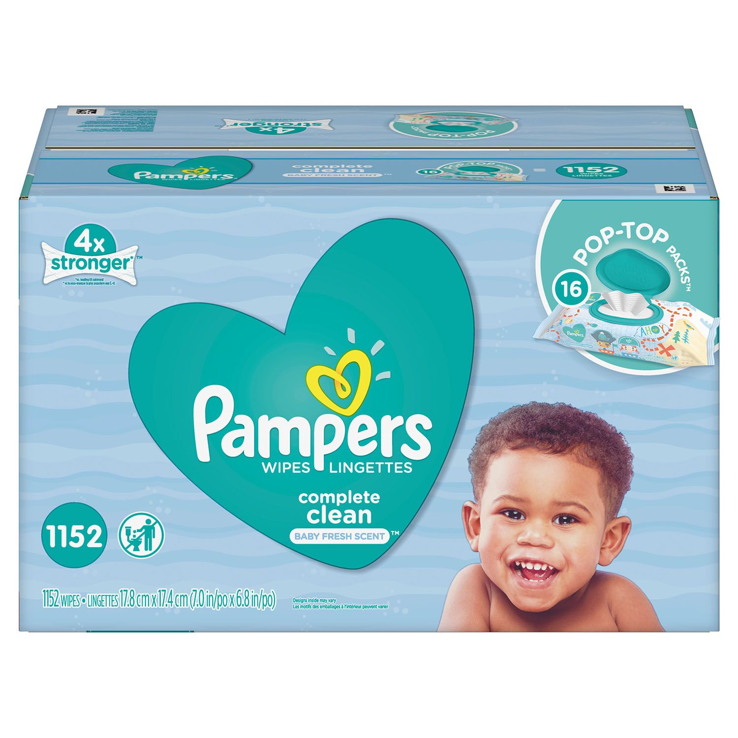 Pampers Baby Wipes, Complete Clean (1200 ct.)