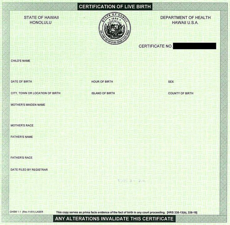 Pin on Birth certificate template