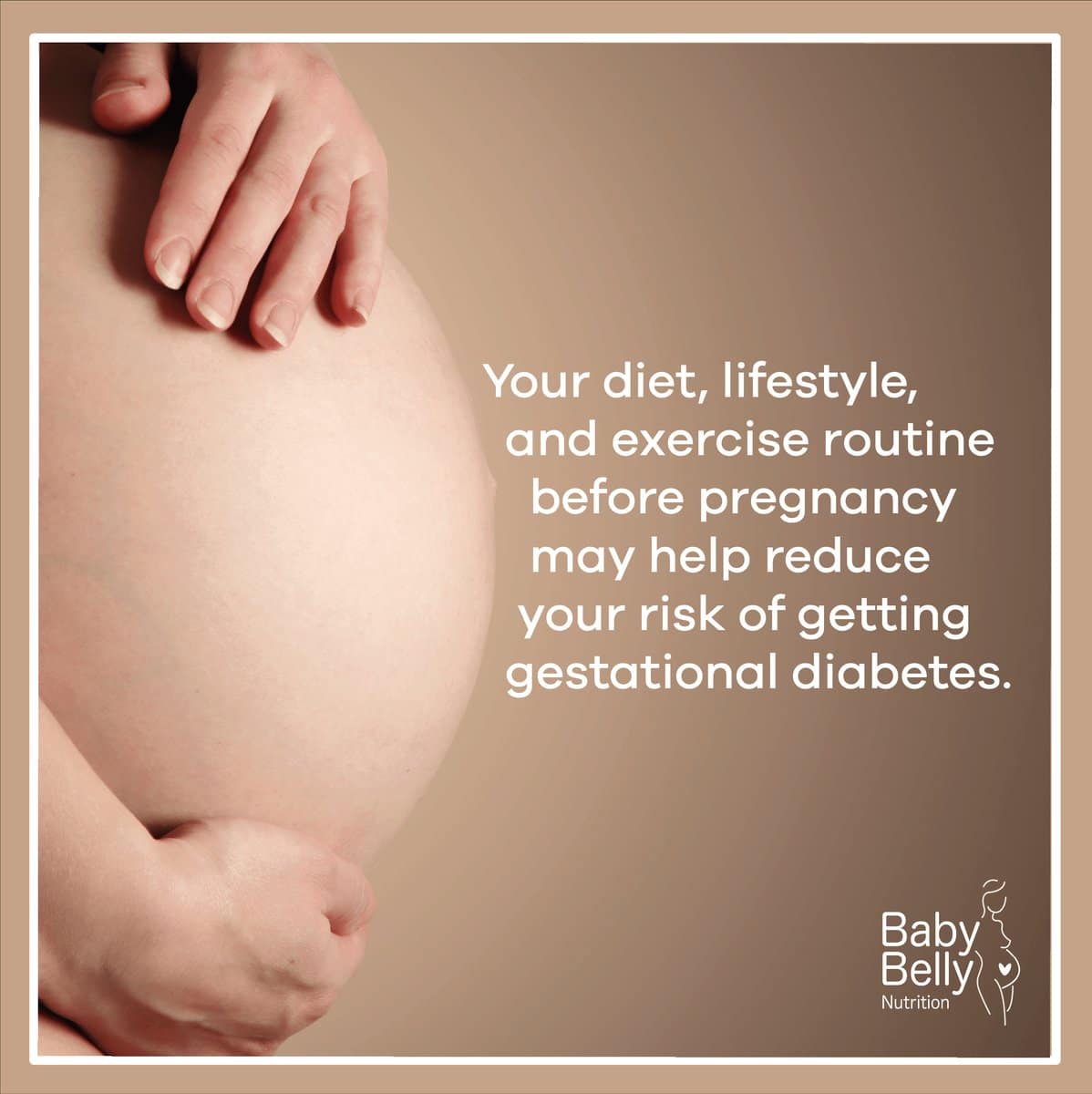 Preventing gestational diabetes (GDM): What you can do