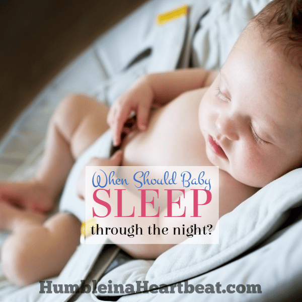 Should Your Baby Sleep Through the Night at 6 Weeks?