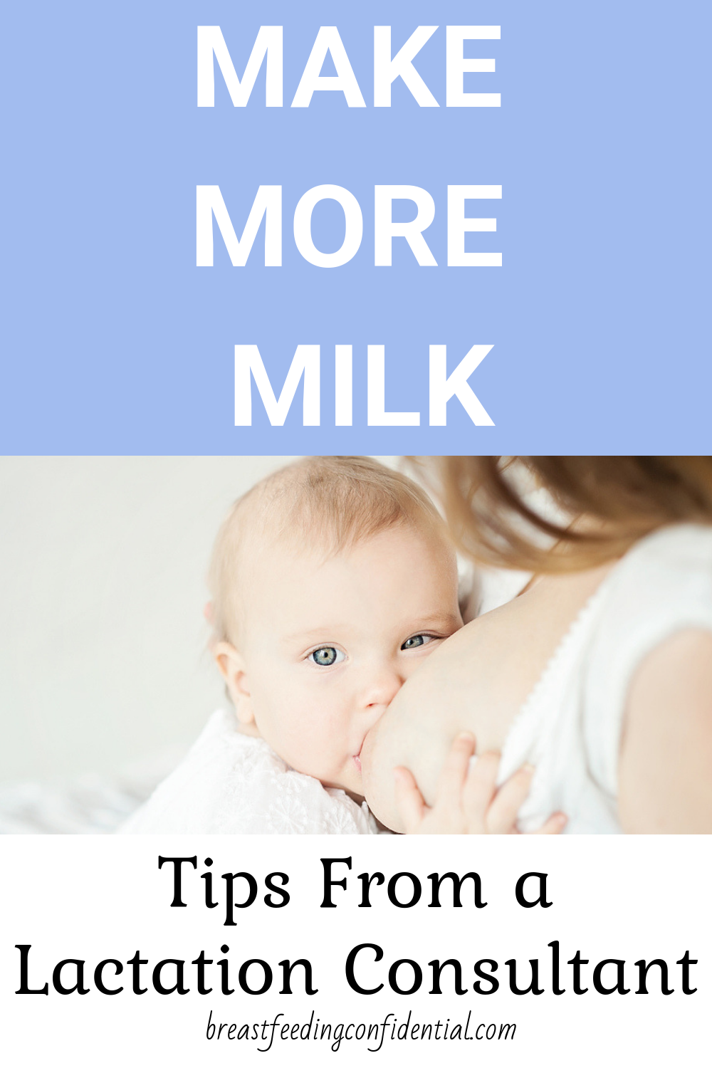 There are so many things said about how to make more milk ...