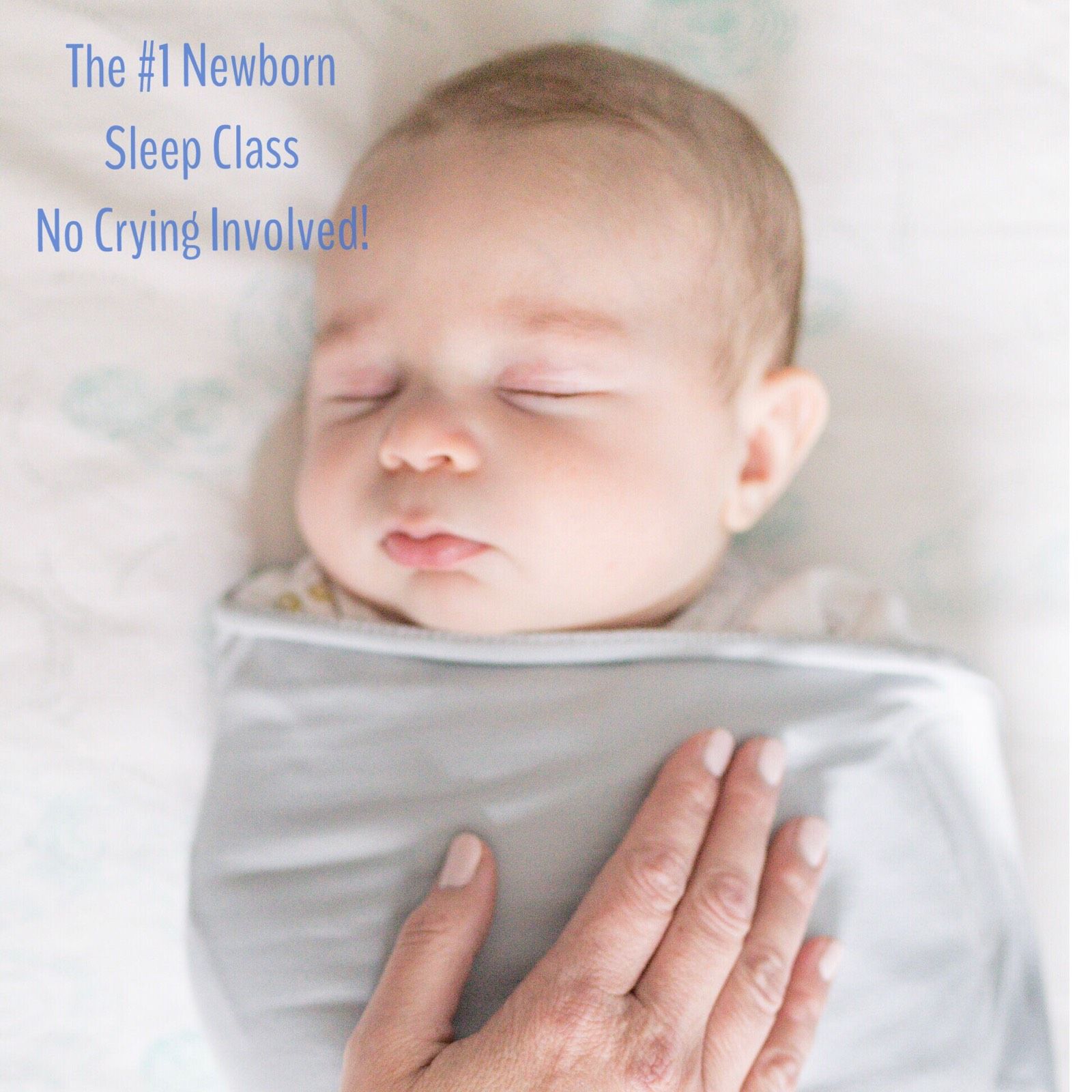 This newborn sleep class is life changing! No crying involved ...