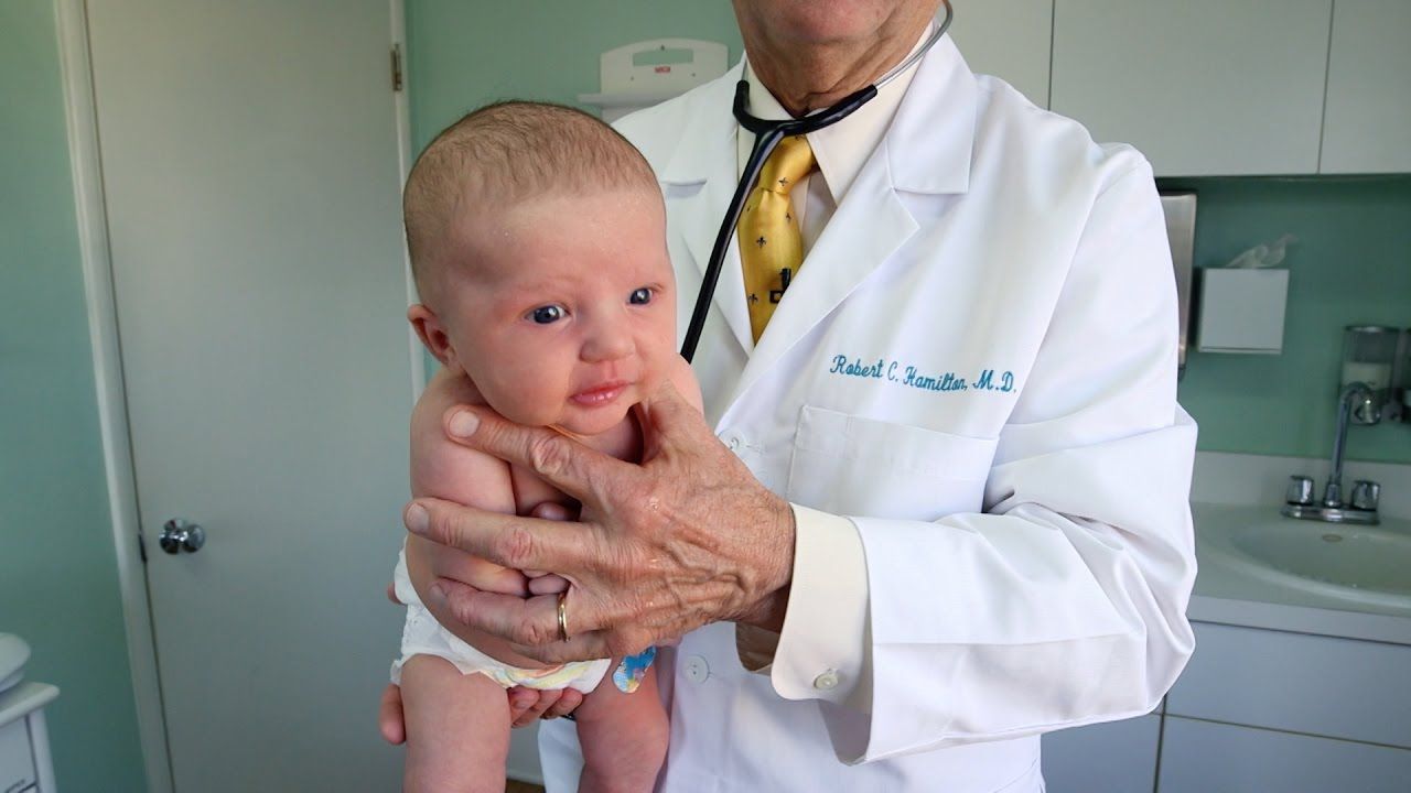 This pediatrician has developed the perfect technique to ...