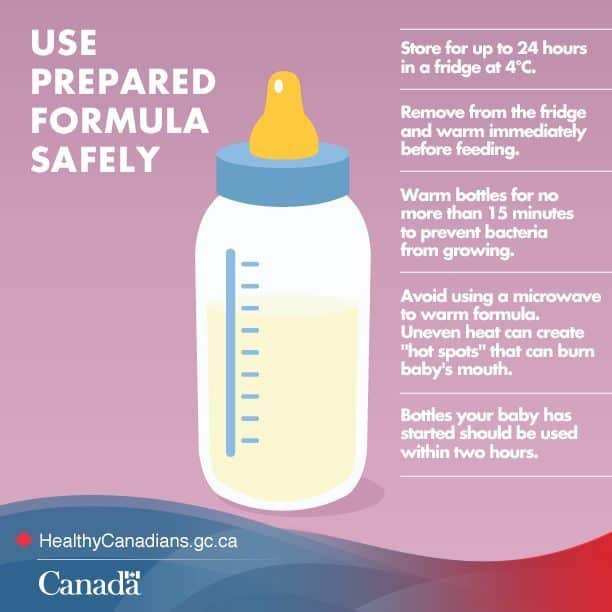 Tips on how to safely prepare and store infant formula to keep your ...
