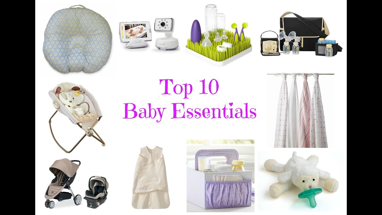 Top 10 Things Every New Mom Needs For Newborn Baby!!