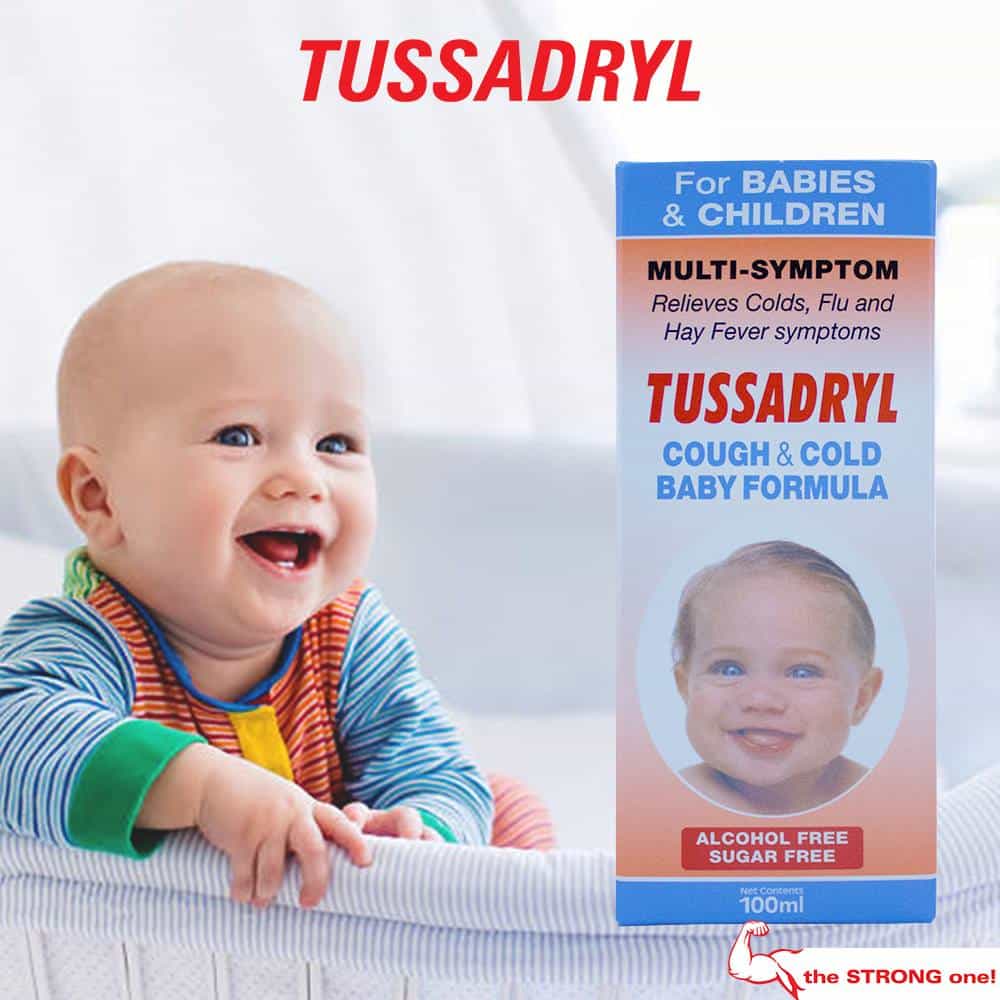 Tussadryl Cough and Cold Baby Formula