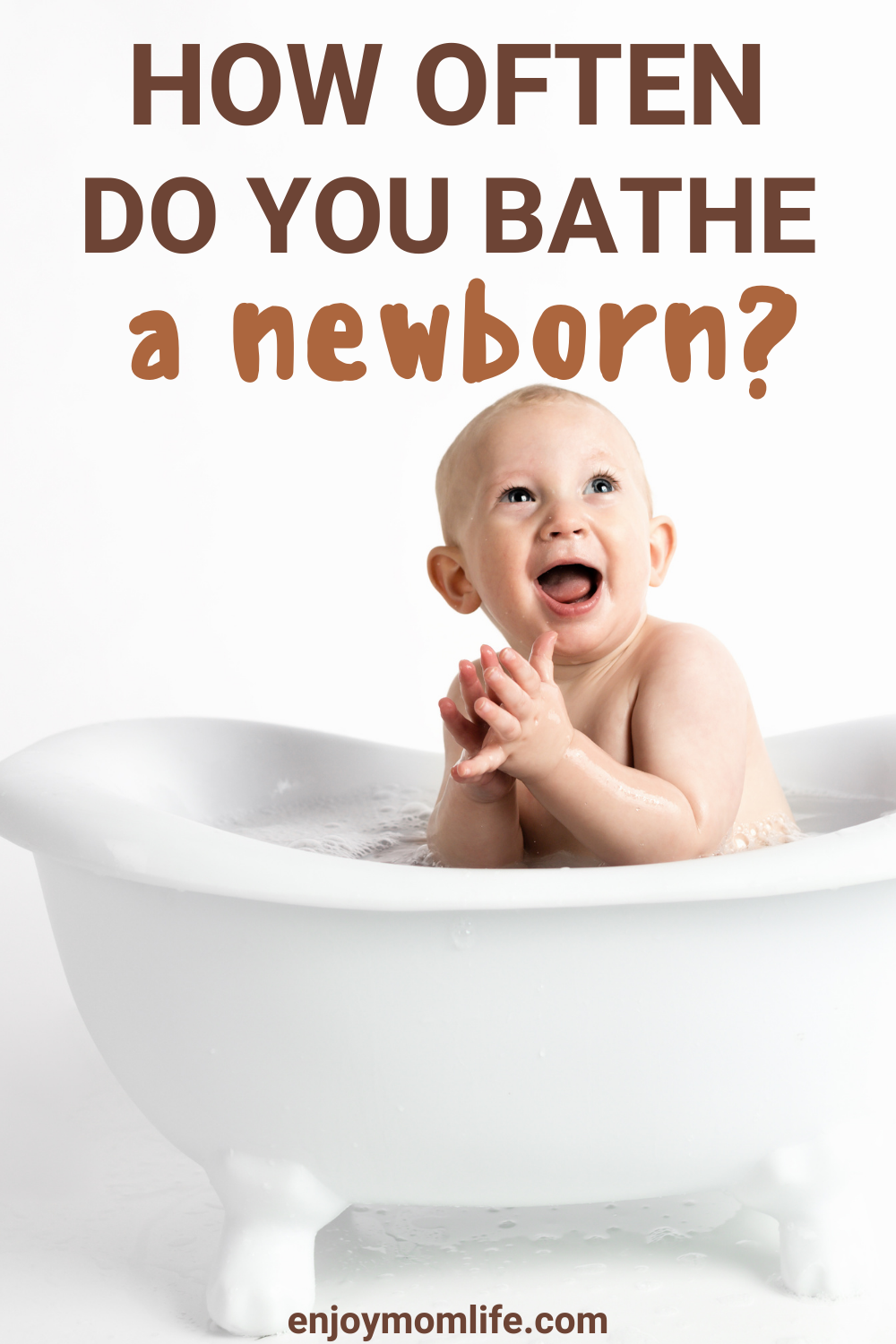View How Often Should You Give A Newborn Baby A Bath PNG ...