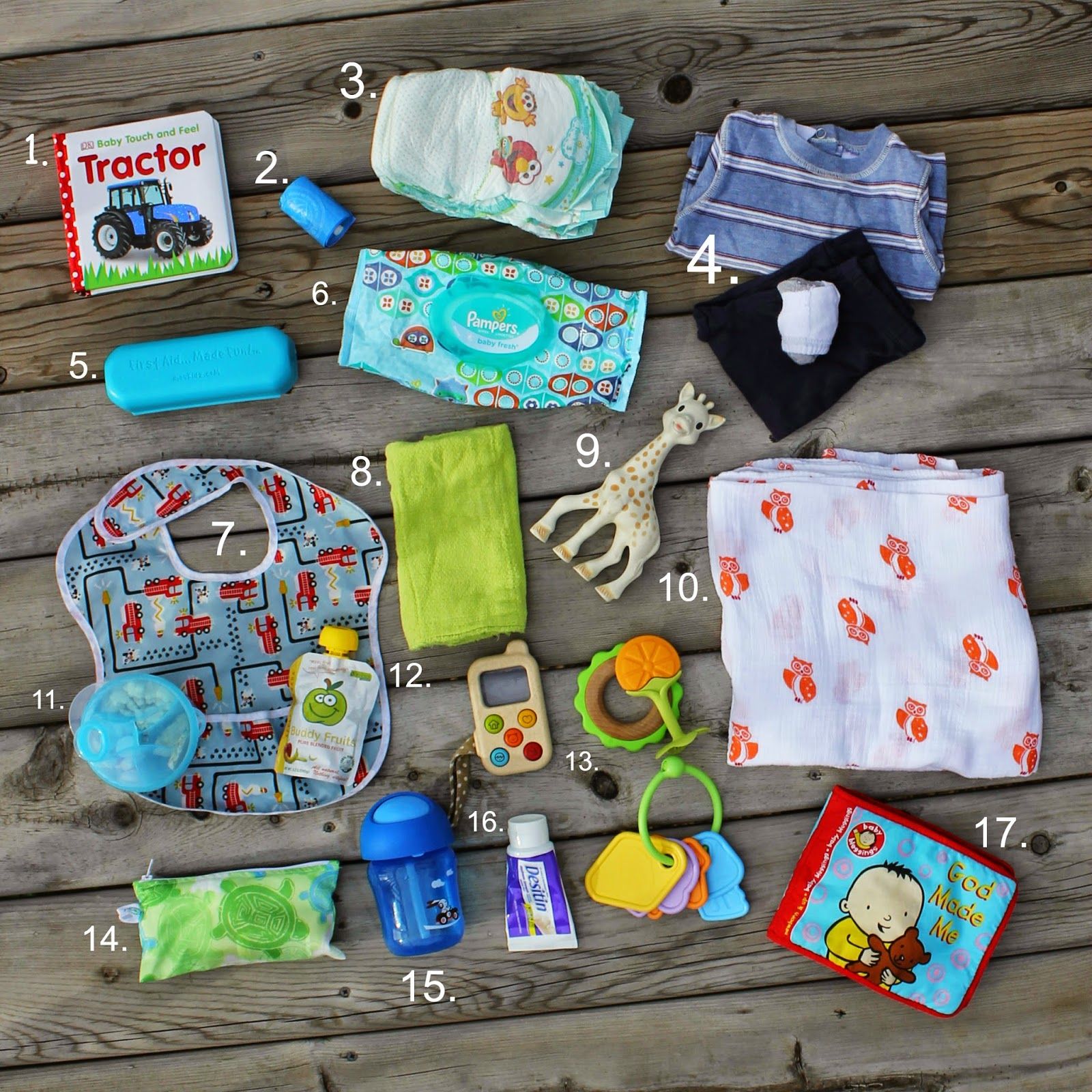 Whats in my Diaper Bag