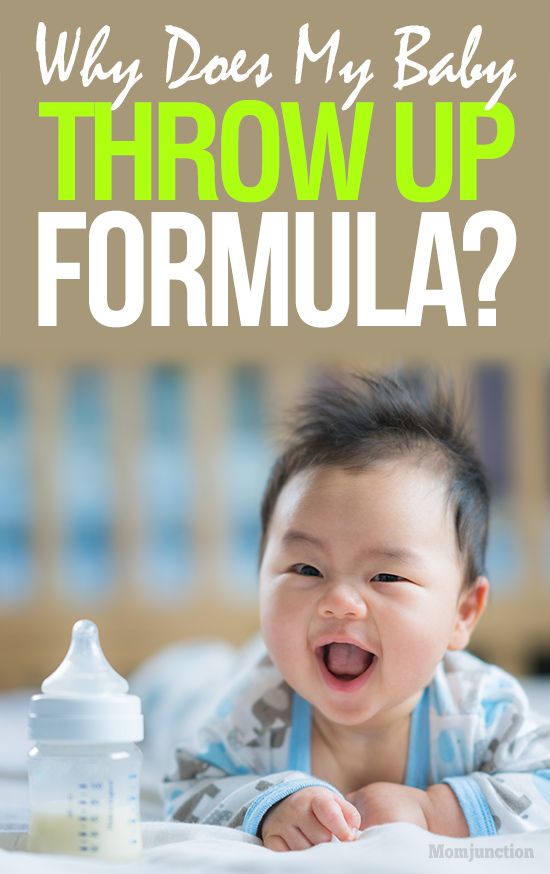 Why Does My Baby Throw Up Formula? It