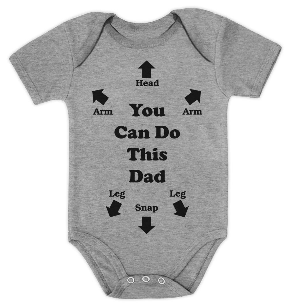 YOU CAN DO THIS DAD Baby Bodysuit Baby Shower Gift ...